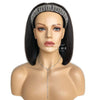 human hair headband wigs