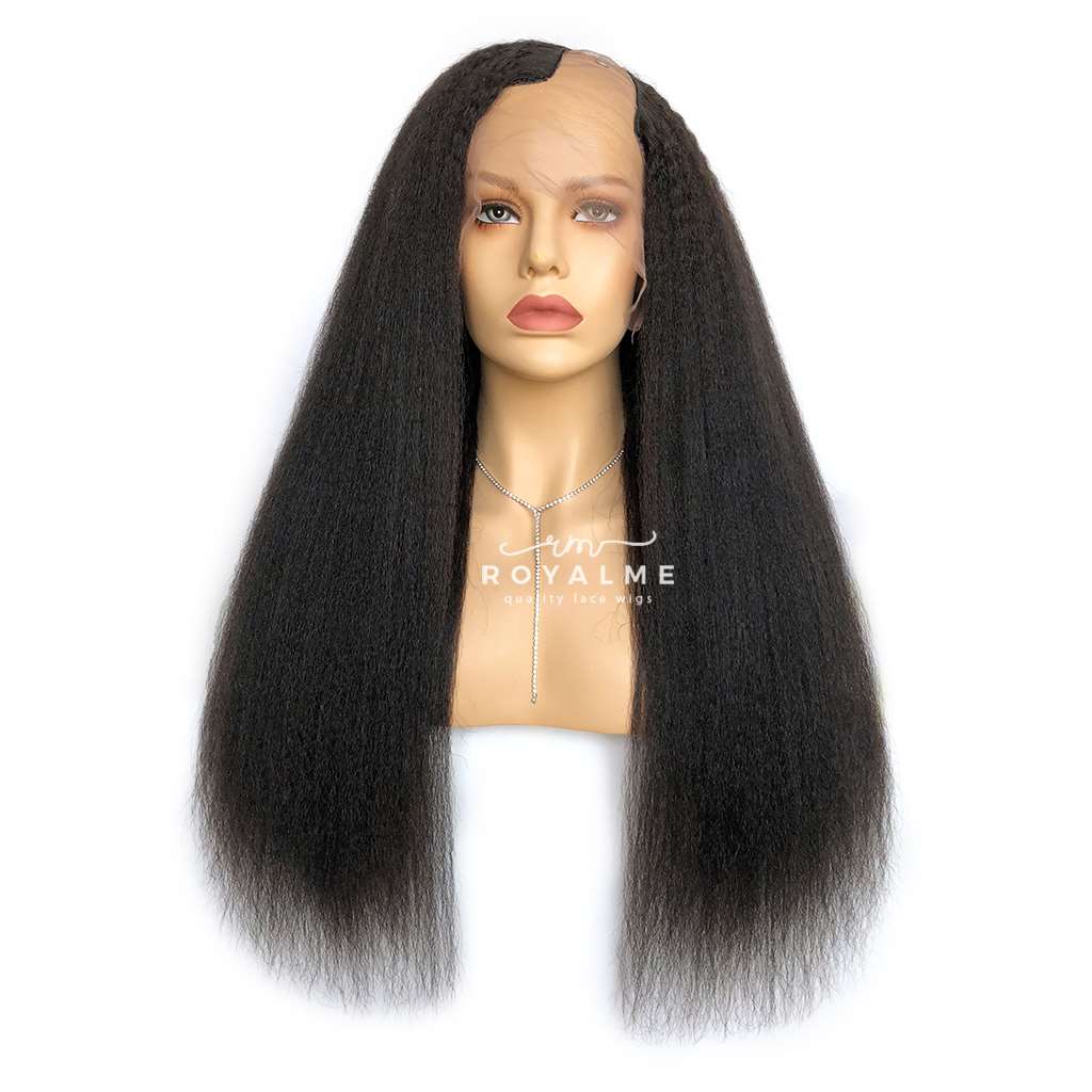 Afro Kinky Straight Wig U Part Wigs Natural Hair UrBeauty U Part