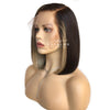 lace front bob cut wig