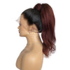 Kiera Long Ponytail Extension Kinky Straight Natural Black And Colored Hair