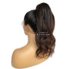 Kiera Long Ponytail Extension Kinky Straight Natural Black And Colored Hair