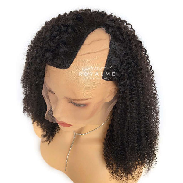 Natural Hair Wigs Natural Black U Part Wigs