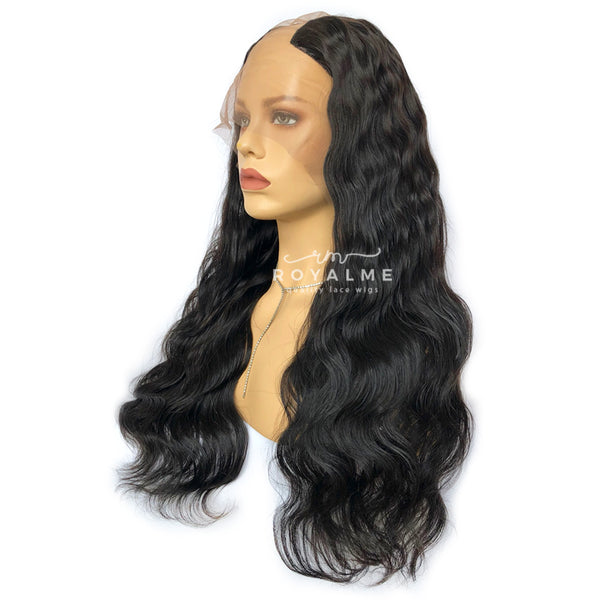 Natural Hair Wigs Natural Black U Part Wigs