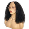 Natural Hair Wigs Natural Black U Part Wigs