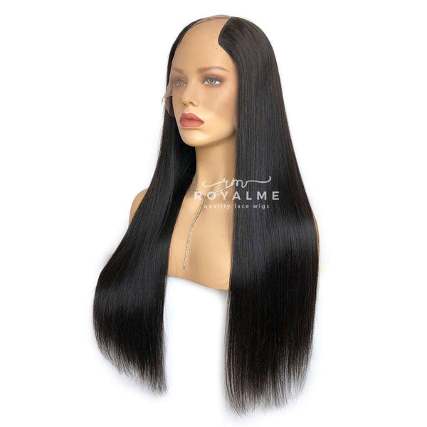 Natural Hair Wigs Natural Black U Part Wigs