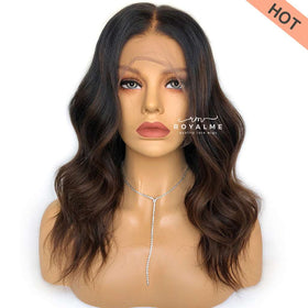 Katy Ombre Human Hair Wig Glueless 13X6 T Part Lace Wig