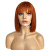 short wig with bangs